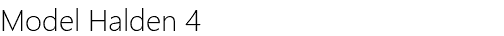 Model Halden 4